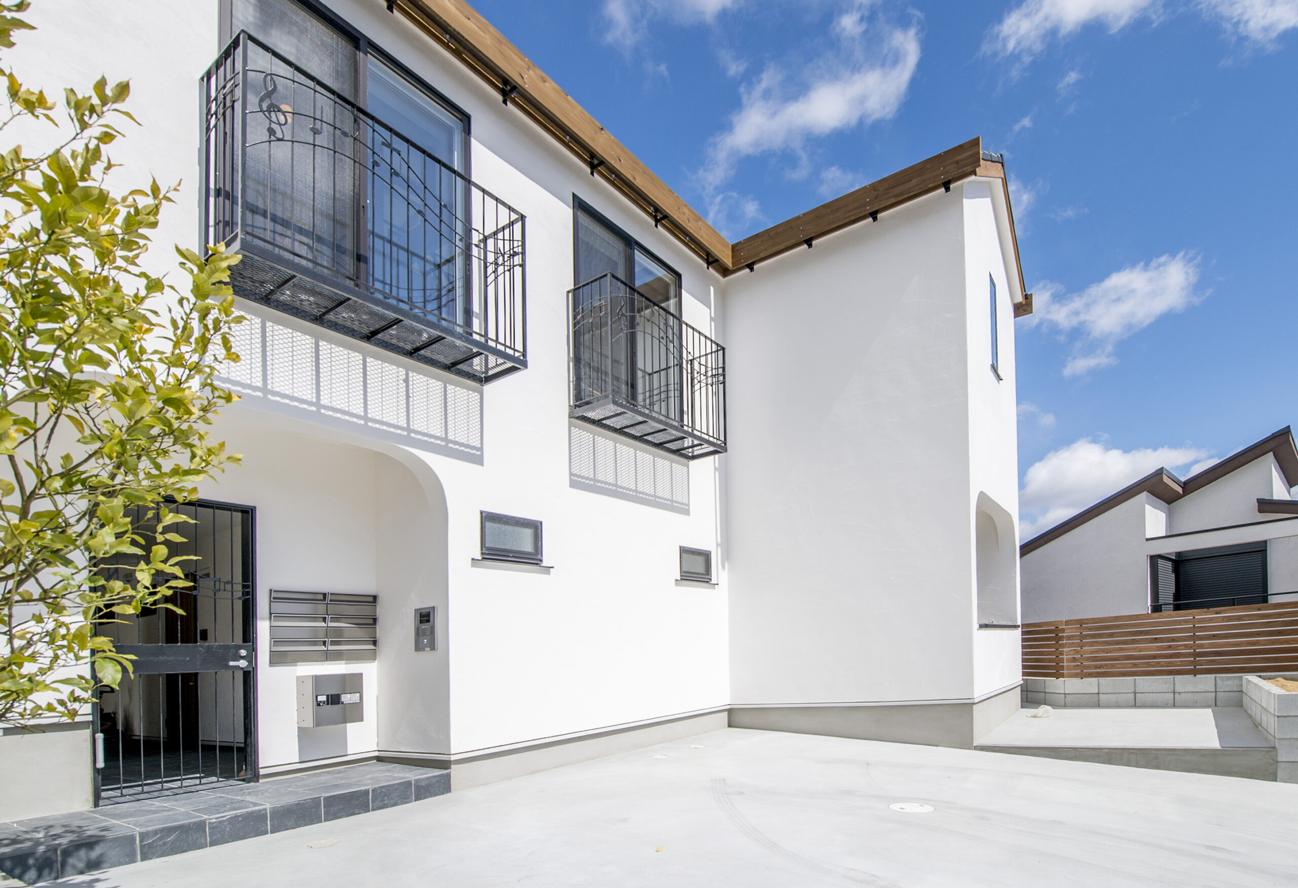 しっくいの外壁 素材イメージ2